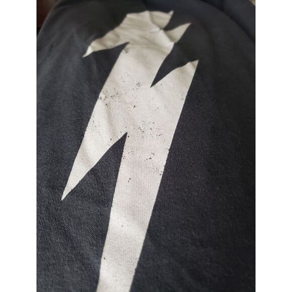 Ascot and Hart Lightning Bolt Pants Joggers Drawstring Size Large Workout Fit - Picture 7 of 9